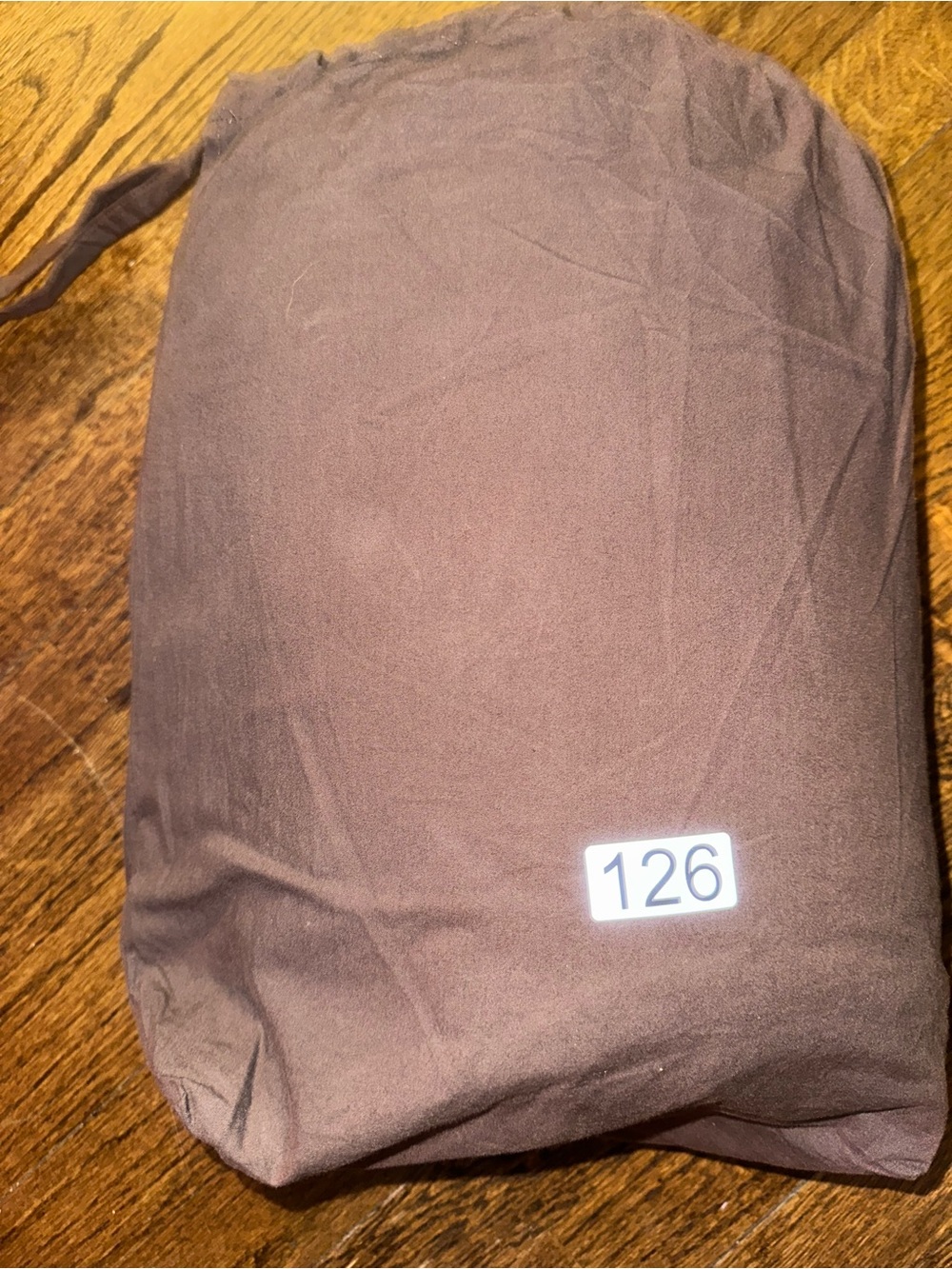 Quince 100% Organic Cotton Full/Queen Duvet Cover NWOT Chocolate Brown